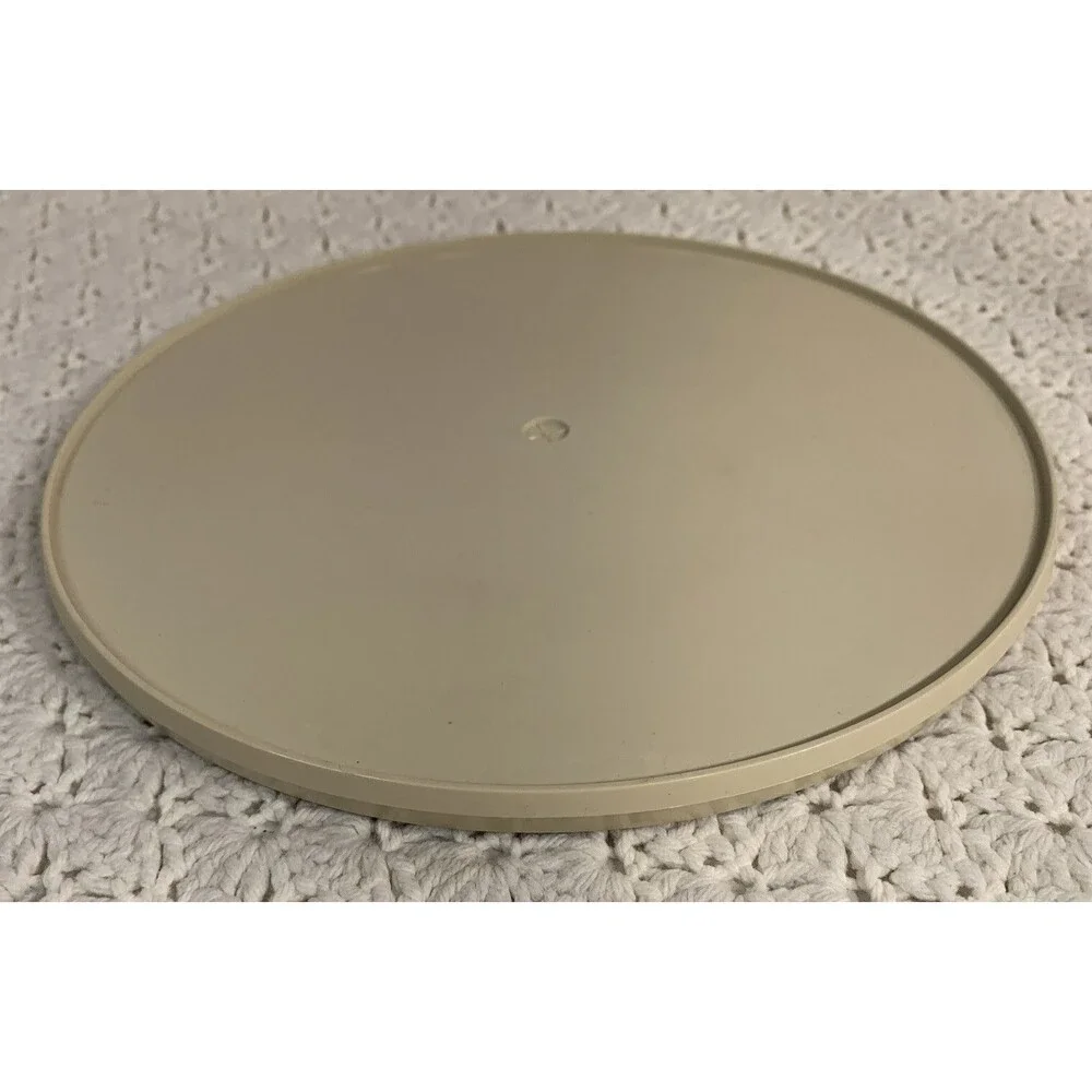 Vintage Sterilite Plastic Lazy Susan Turntable 10.5